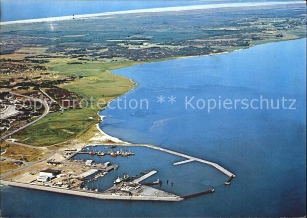 Havneby Fliegeraufnahme Fährhafen