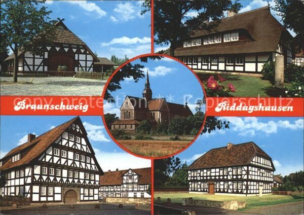 Riddagshausen Fachwerkhäuser Kirche