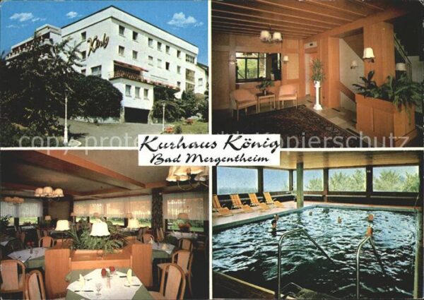 Bad Mergentheim Kurhaus König Sanatorium