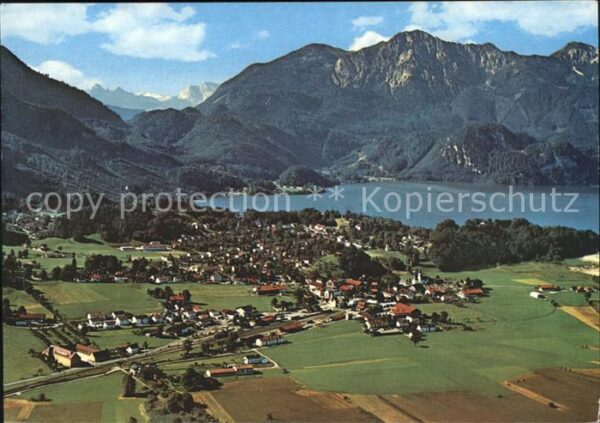 Kochel See Fliegeraufnahme