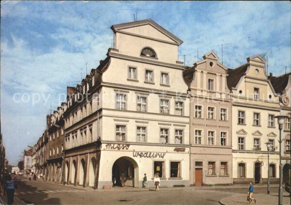 Boleslawiec Bunzlau Strassenpartie