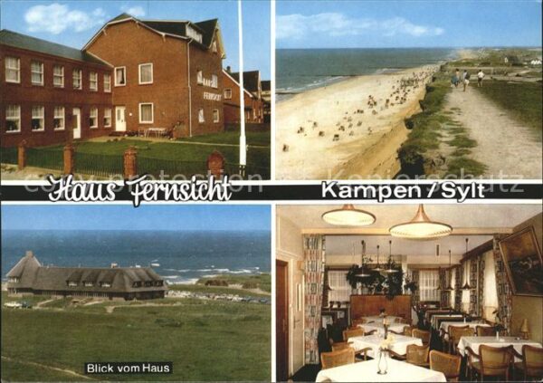 Kampen Sylt Haus Fernsicht