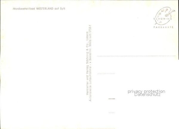 Westerland Sylt Fliegeraufnahme – Bild 2