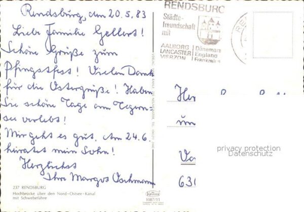 Rendsburg Fliegeraufnahme Hochbrücke über Nord-Os – Bild 2
