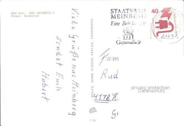 Bad Meinberg Roland Sanatorium – Bild 2