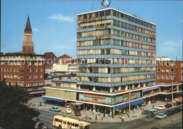Kiel Holstenplatz und Andreas Gayk Strasse