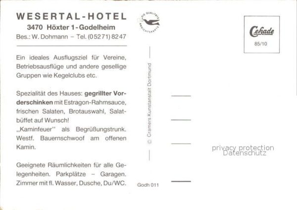 Hoexter Weser Wesertal-Hotel – Bild 2