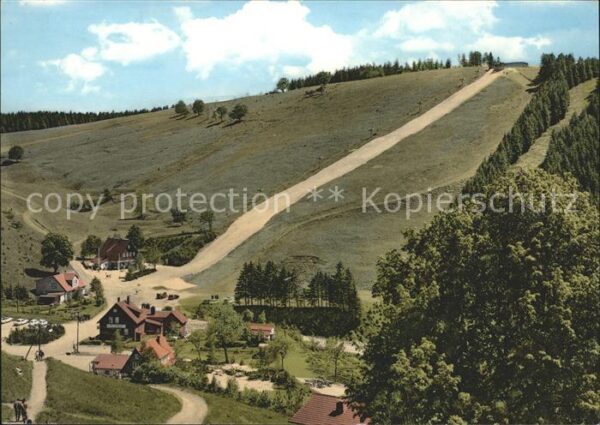 St Andreasberg Harz Matthias Schmidt Berg mit Sandbahn für