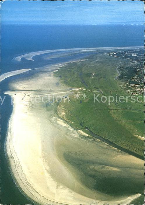 St Peter-Ording Fliegeraufnahme von Süden