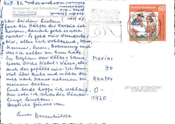 St Peter-Ording Fliegeraufnahme von Süden – Bild 2