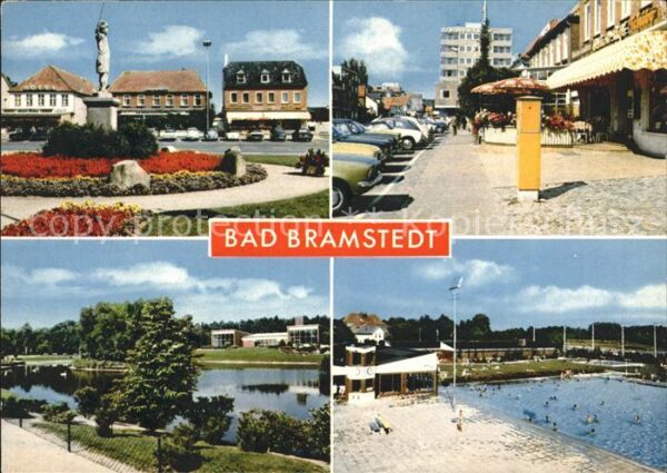 Bad Bramstedt Schwimmbad Strassenpartie