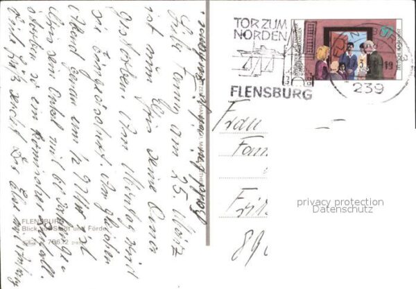 Flensburg Fliegeraufnahme mit Förde – Bild 2