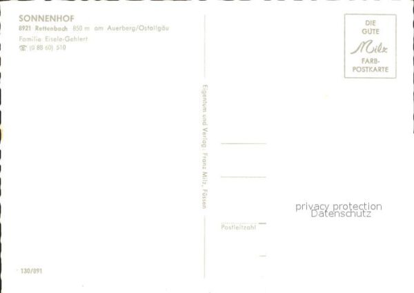 Rettenbach Auerberg Restaurant Sonnenhof – Bild 2