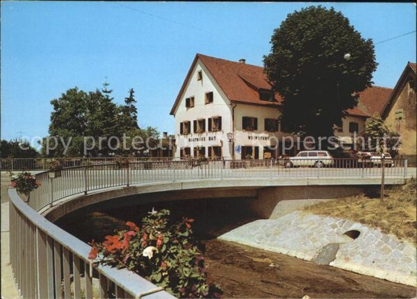 Kirchhofen Breisgau Gasthaus Weinstube zum Bad