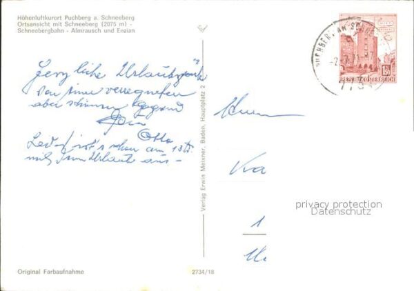 Puchberg Schneeberg Schneebergbahn Dampflok – Bild 2