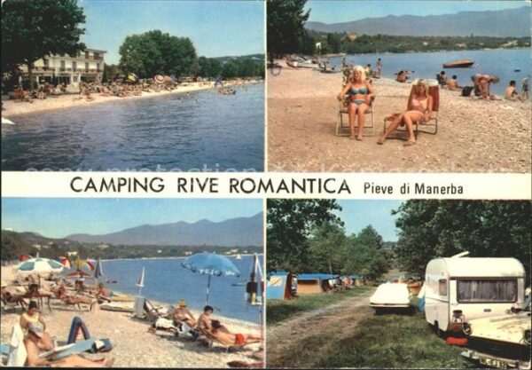 Manerba del Garda Camping Rive Romantica Strand