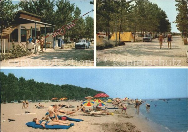 Venezia Venedig Camping Ca Pasquali Strand