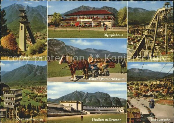 Garmisch-Partenkirchen Olympia Skistadion Sprungschanze Stadio