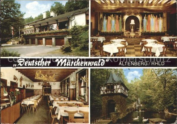 Altenberg Rheinland Deutscher Märchenwald Waldrestaurant