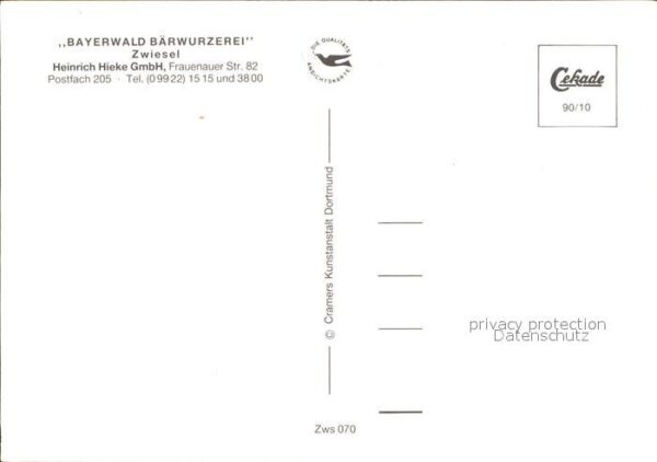 Zwiesel Niederbayern Bayerwald Bärwurzerei Heinrich Hieke – Bild 2
