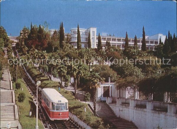 Sotschi Bergbahn zum Sanatorium