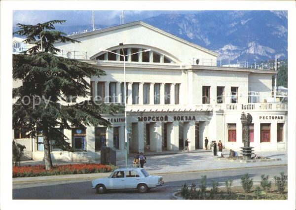 Jalta Yalta Krim Crimea Seehafen