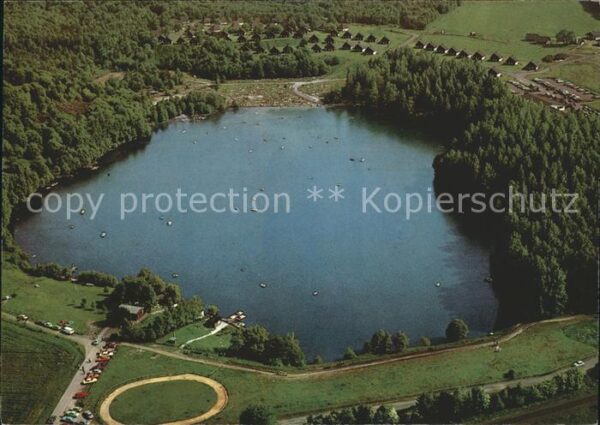 Frielendorf Fliegeraufnahme Ferienwohnpark am Silbe
