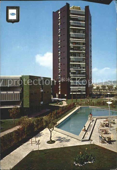 La Manga Murcia Gebäude Schwimmbad