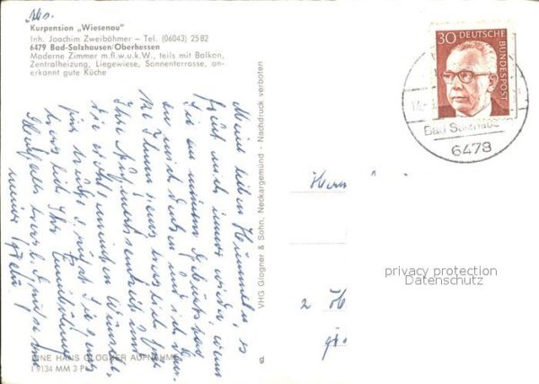 Bad Salzhausen Kurpension Wiesenau – Bild 2