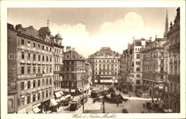 Strassenbahn Wien I. Neuer Markt