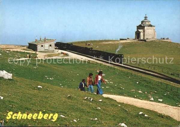 Zahnradbahn Bahnstation Hochschneeberg Elisabethkir