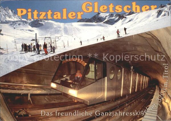 Zahnradbahn Pitztaler Gletscher St. Leonhard-Mittel