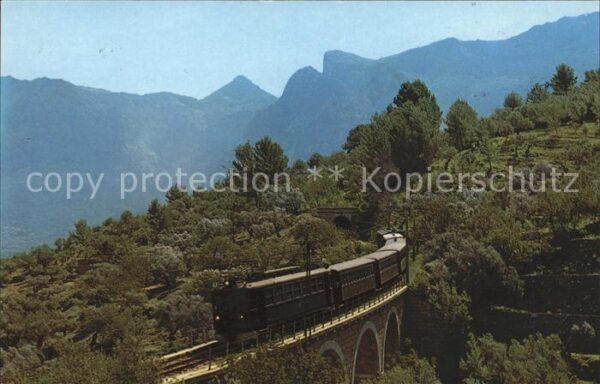 Eisenbahn Ferrocarril Palma-Soller Mallorca