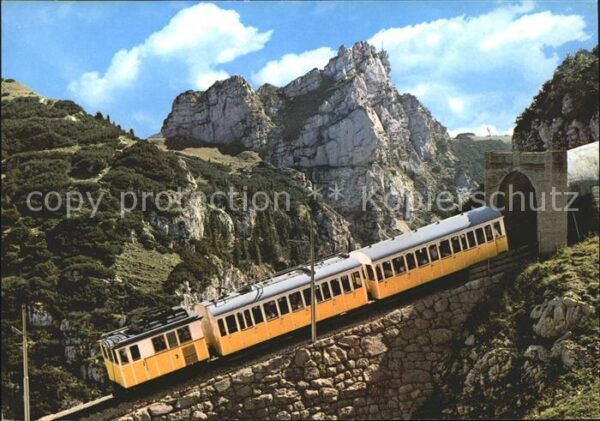 Zahnradbahn Wendelsteinbahn Tunneleinfahrt Soinkess