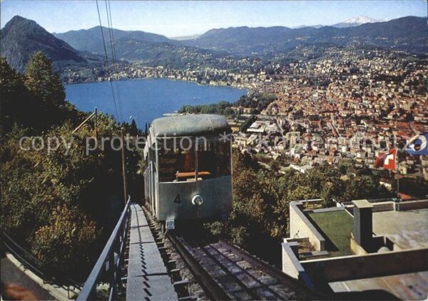 Zahnradbahn Lugano-Monte Bre Monte Rosa San Salvato