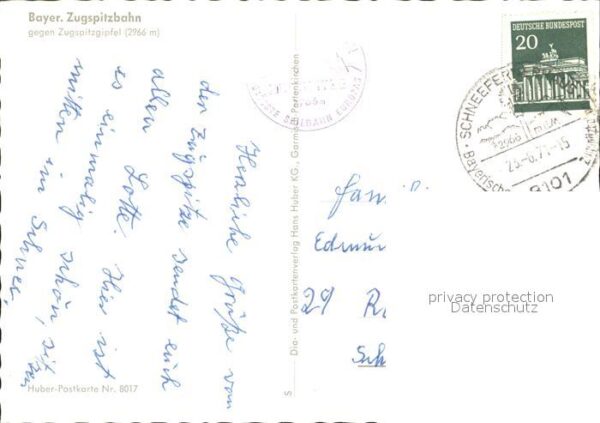Zugspitzbahn Zahnradbahn Zugspitzgipfel – Bild 2
