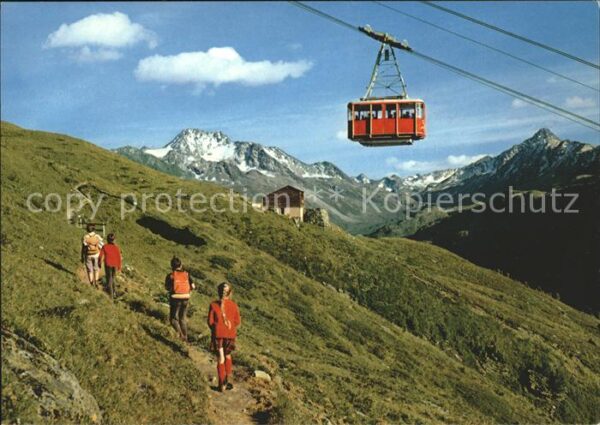 Seilbahn Pischa Flüela Wisshorn Schwarzhorn