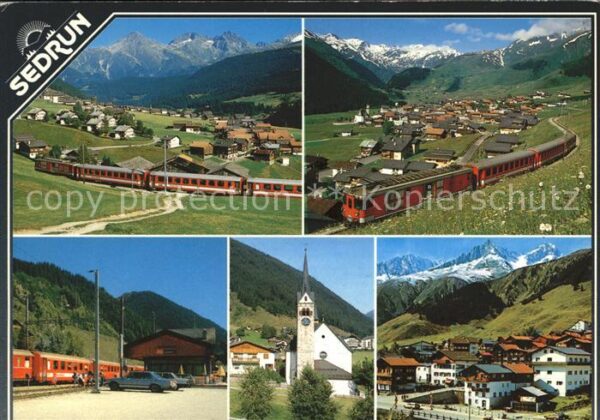 Eisenbahn Sedrun Tujetsch