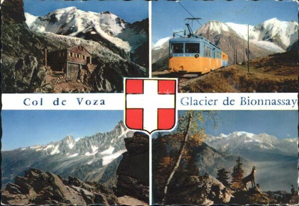 Zahnradbahn Col de Voza Glacier de Bionnassay