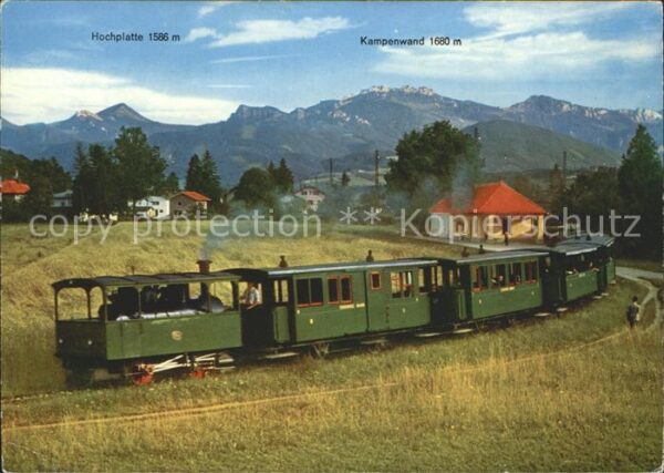 Eisenbahn Chiemseebahn Bayerische Alpen