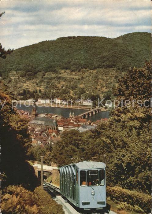 Zahnradbahn Königstuhl Heidelberg am Neckar