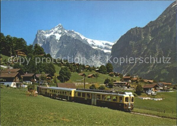 Eisenbahn Berner-Oberland-Bahn Grindelwald Wetter