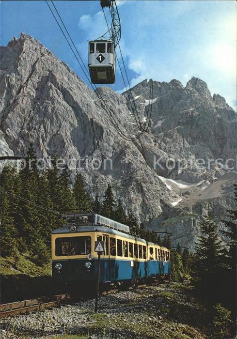 Zugspitzbahn Zahnradbahn Seilbahn Zugspitze