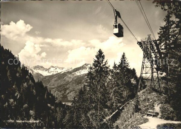 Seilbahn Nebelhorn Oberstdorf