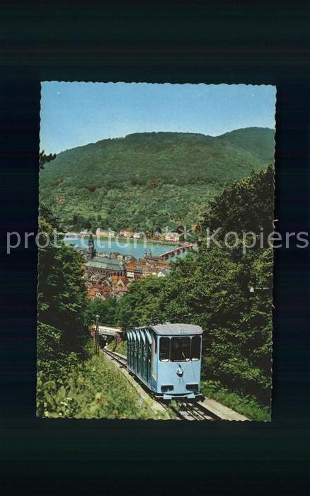 Bergbahn Königstuhl Heidelberg am Neckar