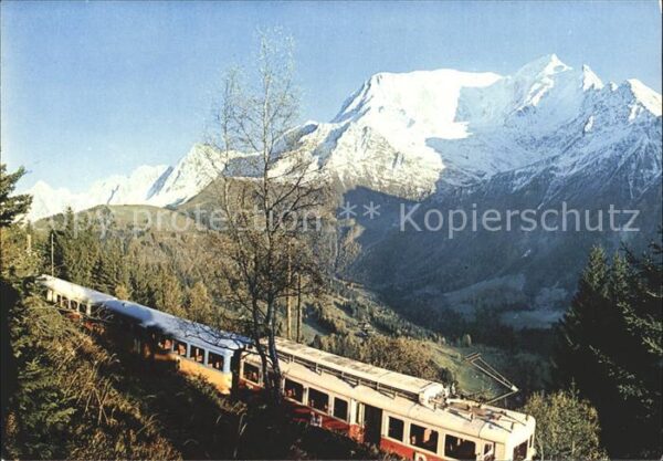 Eisenbahn St.-Gervais-les-Bauns Chamonix Chaine M