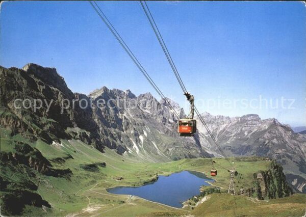 Seilbahn Trübsee Engelberg-Titlis Huetstock Juch