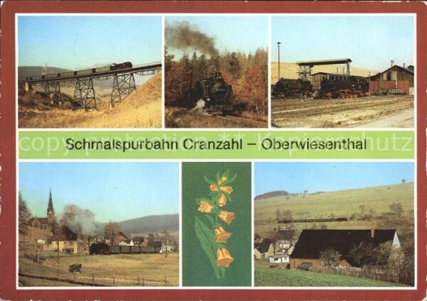 Eisenbahn Schmalspurbahn Cranzahl-Oberwiesenthal