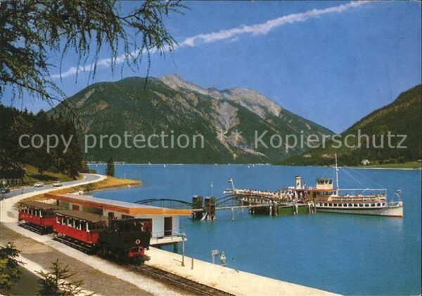 Dampfer Binnenschifffahrt Achenseebahn Achensee