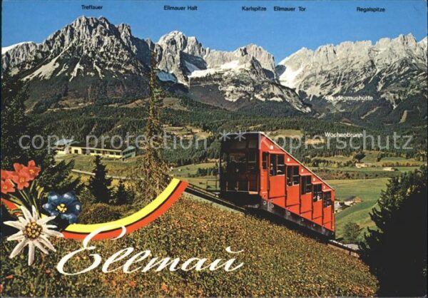 Zahnradbahn Hartkaiser Ellmau Wilder Kaiser